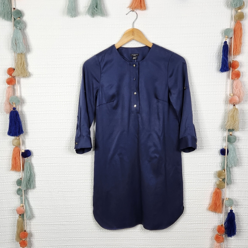 Ann Taylor Tunic Denim Dress